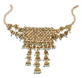 'JADAU' NECKLACE WITH DIAMOND 'POLKIS' -    - Fine Jewels, Silver and Watches