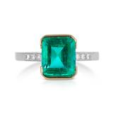 COLOMBIAN EMERALD RING -    - Fine Jewels, Silver and Watches