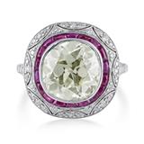 AN IMPORTANT OLD EUROPEAN CUT DIAMOND RING -    - Fine Jewels, Silver and Watches