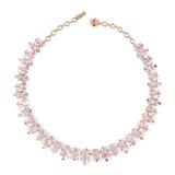 IMPRESSIVE PADPARADSCHA SAPPHIRES AND DIAMOND NECKLACE -    - Fine Jewels, Silver and Watches