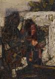 Untitled (Mehndi) - M F Husain - Spring Live Auction: Modern Indian Art