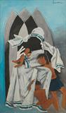 Mother Teresa - M F Husain - Summer Online Auction