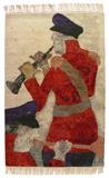 Hand-Knotted carpet by Krishen Khanna -    - The Art of India Auction