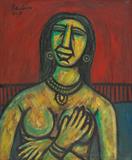 Woman-II-Rabin  Mondal-The Art of India Auction (May 18-19, 2022)