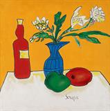 Still Life-F N Souza-The Art of India Auction (May 18-19, 2022)
