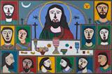 Last Supper-Madhvi  Parekh-The Art of India Auction (May 18-19, 2022)
