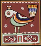 Untitled (Bird) - Jamini  Roy - Summer Online Auction
