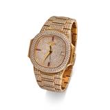 PATEK PHILIPPE: `NAUTILUS` GOLD AND DIAMOND WRISTWATCH -    - Online Auction of Art and Collectibles On Behalf of Directorate of Enforcement, Mumbai, Government of India