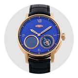 DEWITT: ACADEMIA 'OUT OF TIME' GOLD WRISTWATCH -    - Online Auction of Watches and Timepieces