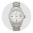 Rolex: ‘LADY DATEJUST‘ PERPETUAL WHITE GOLD WRISTWATCH - Online Auction of Watches and Timepieces