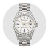 Rolex: ‘LADY DATEJUST‘ PERPETUAL WHITE GOLD WRISTWATCH -    - Online Auction of Watches and Timepieces