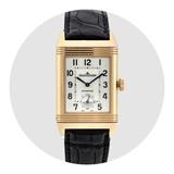 JAEGER-LECOULTRE: 'REVERSO DUOFACE' GOLD WRISTWATCH -    - Online Auction of Watches and Timepieces