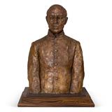 Large Bust of Pandit Nehru - Fredda  Brilliant - Evening Sale | New Delhi, Live