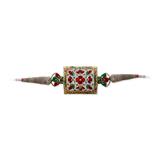 ENAMELLED ‘BAJUBAND‘ OR ARM ORNAMENT -    - Online Auction of Fine Jewels and Silver