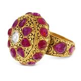 RUBY AND DIAMOND RING -    - Online Auction of Fine Jewels and Silver