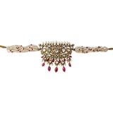 RUBY AND DIAMOND ‘POLKI‘ NECKLACE -    - Online Auction of Fine Jewels and Silver