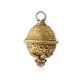 GEMSET PERIOD GOLD ‘BORLA‘ OR FOREHEAD ORNAMENT -    - Online Auction of Fine Jewels and Silver