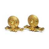 SET OF TWO PERIOD GOLD ‘AKOTA‘ EARRINGS -    - Online Auction of Fine Jewels and Silver