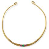 GEMSET GOLD ‘HASLI‘ NECKLACE -    - Online Auction of Fine Jewels and Silver