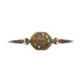 GEMSET ‘NAVRATNA BAJUBAND‘ OR ARM ORNAMENT -    - Online Auction of Fine Jewels and Silver