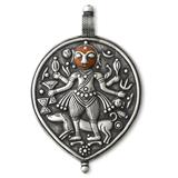 SILVER ‘KAAL BHAIRAV‘ PENDANT -    - Online Auction of Fine Jewels and Silver