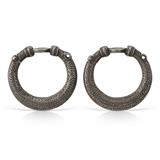 PAIR OF SILVER ‘KADAS‘ -    - Online Auction of Fine Jewels and Silver