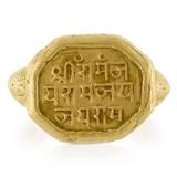 GOLD SIGNET RING -    - Online Auction of Fine Jewels and Silver