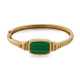 MALACHITE BANGLE -    - Online Auction of Fine Jewels and Silver