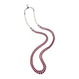 RUBY AND PEARL NECKLACE -    - Online Auction of Fine Jewels and Silver