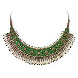 ENAMELLED DIAMOND NECKLACE -    - Online Auction of Fine Jewels and Silver