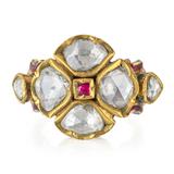RUBY AND DIAMOND RING -    - Online Auction of Fine Jewels and Silver