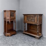 Neo-gothic style Bar Cabinets -    - The Gentleman‘s Sale