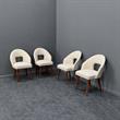 Art Deco Armless Dining Chairs  - The Design Sale