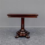 William IV Style Fold-over Games Table -    - The Design Sale
