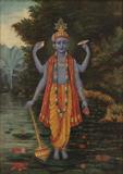 Untitled (Vishnu) - Mahadev Visvanath Dhurandhar - Winter Online Auction