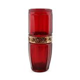Ruby Red Vase with Gilded Gold Freize -    - REDiscovery: Auction of Art and Collectibles