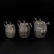 Set of three: SILVER tea set - Online Auction of Fine Jewels and Silver