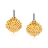 PAIR OF ‘PINE CONE‘ EARRINGS -    - Online Auction of Fine Jewels and Silver