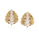 PAIR OF DIAMOND EARRINGS -    - Online Auction of Fine Jewels and Silver