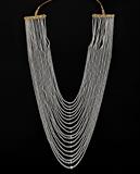 AN IMPRESSIVE EIGHTEEN STRAND NATURAL PEARL NECKLACE -    - Online Auction of Fine Jewels and Silver