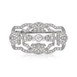DIAMOND BROOCH -    - Online Auction of Fine Jewels and Silver