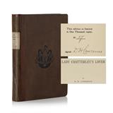 Lady Chatterley’s Lover - D H Lawrence - Signed, First and Limited Edition Books