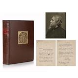 The Golden Book of Tagore [along with a Signed Letter by Tagore] - Ramananda  Chatterjee - Signed, First and Limited Edition Books