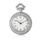 ART DECO DIAMOND WATCH PENDANT BY TIFFANY & CO -    - Fine Jewels and Silver