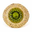 PERIDOT AND COLOURED DIAMOND RING - Fine Jewels and Silver