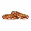 PAIR OF ‘SANKHALA‘ OR FLEXIBLE GOLD BANGLES - Fine Jewels and Silver