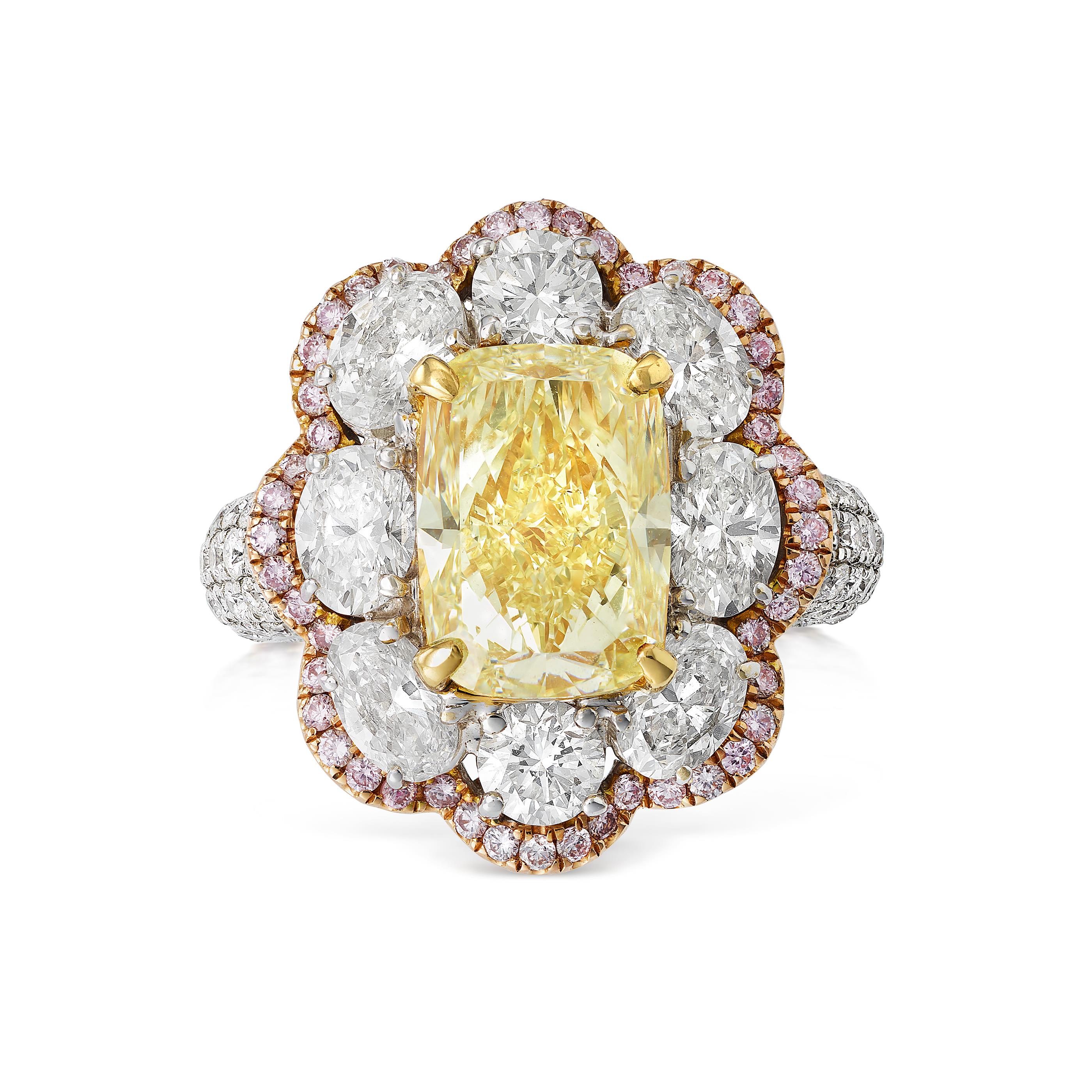 Fine Jewels And Silver Oct 2526, 2023 Lot 26 COLOURED DIAMOND AND