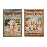 Double-sided page from a Bhagwat Purana Manuscript -    - Antiquities Auction