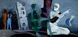 That Obscure Object of Desire  - M F Husain - Winter Live Auction