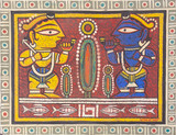 Krishna and Balaram - Jamini  Roy - Spring Online Auction